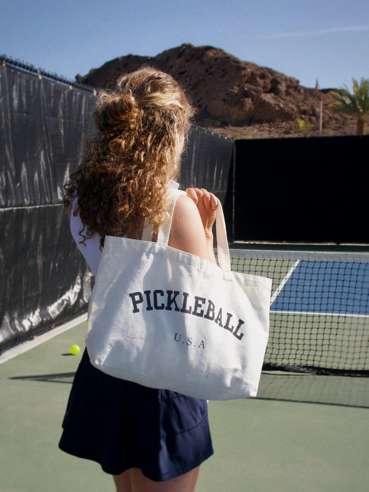 Pickleball USA Tote Bag