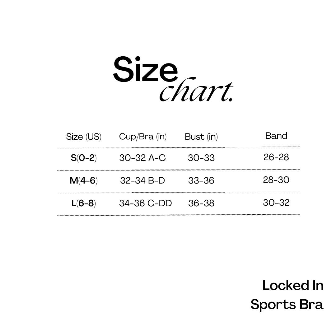 Locked in Sports Bra